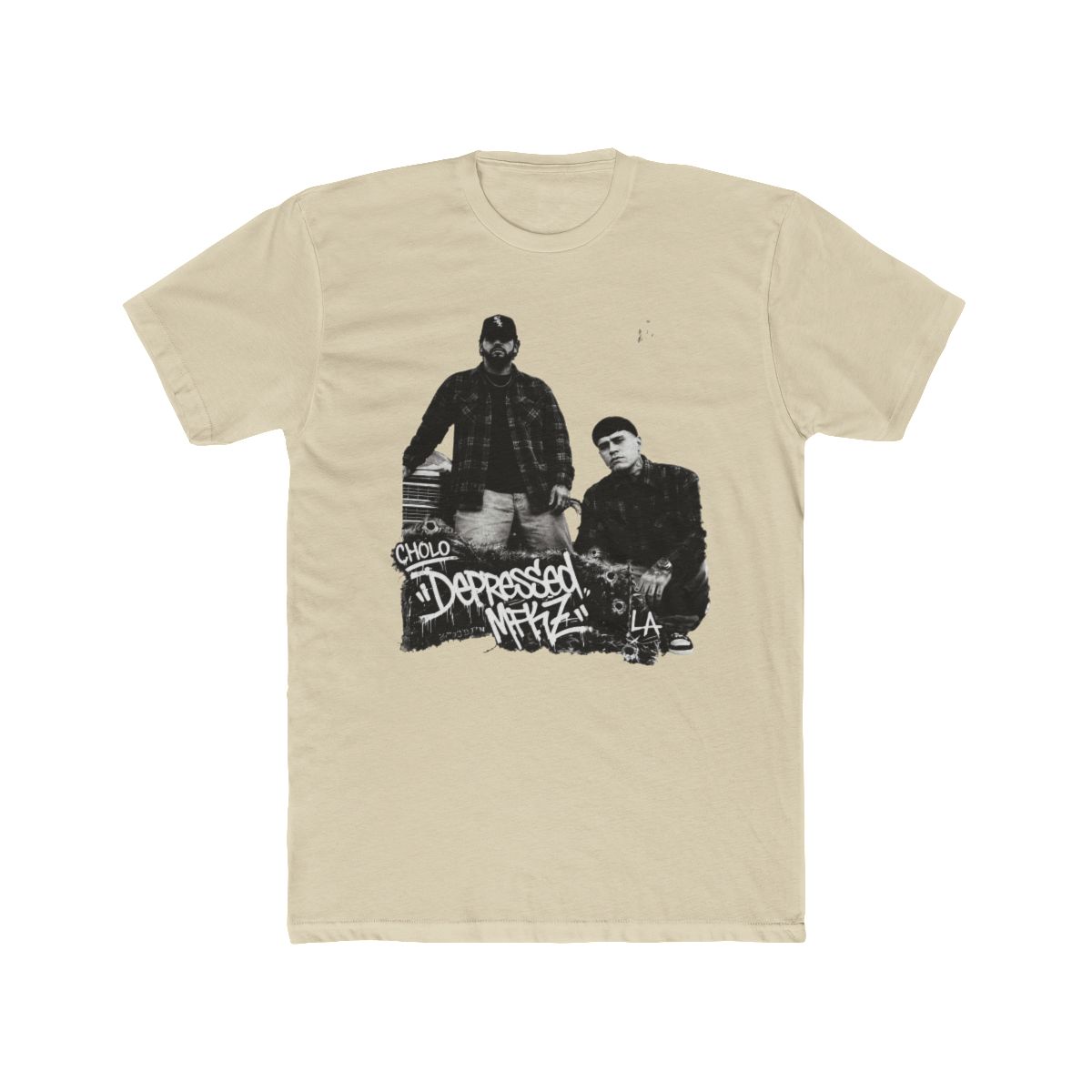 Junior H Cholo T Shirt, Mexican Artists Junior H & Gael Valenzuela Tribute | Gabito Ballesteros - alternate angle 4, merchandise