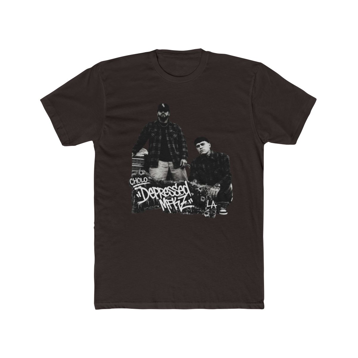 Junior H Cholo T Shirt, Mexican Artists Junior H & Gael Valenzuela Tribute | Gabito Ballesteros - alternate angle 3, merchandise