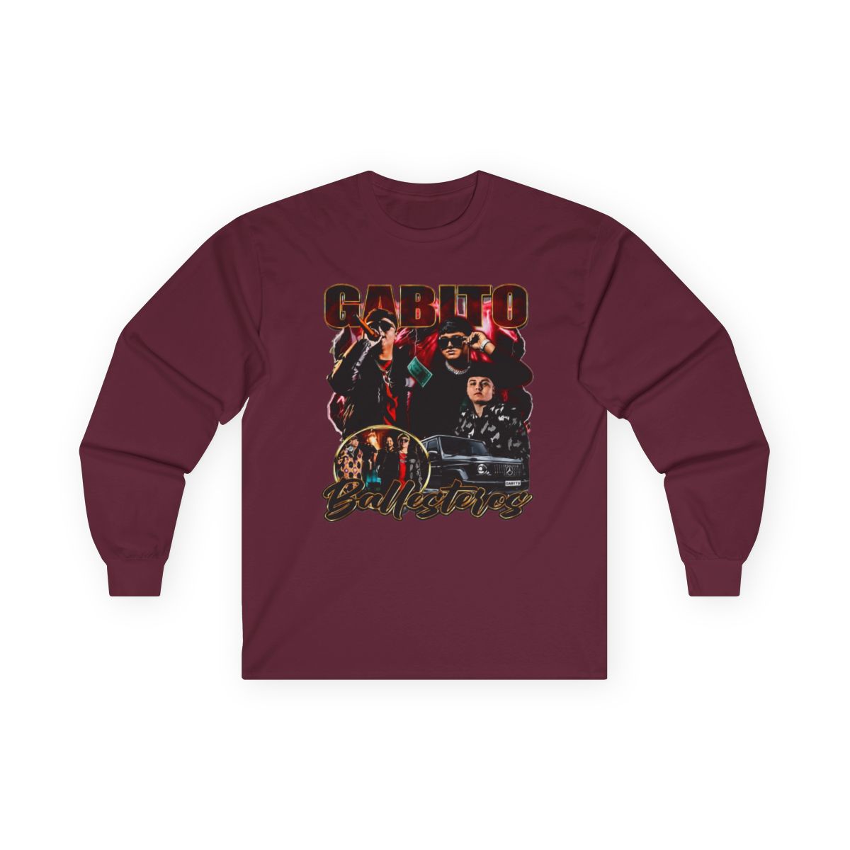 Gabito Ballesteros Singer T-Shirt, Long Sleeve, long sleeve, and - alternate angle 3, merchandise