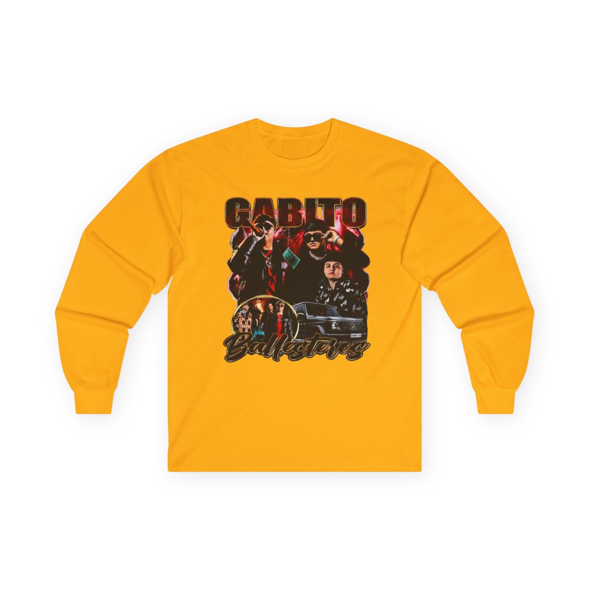 Gabito Ballesteros Singer T-Shirt, Long Sleeve, long sleeve, and - alternate angle 2, merchandise